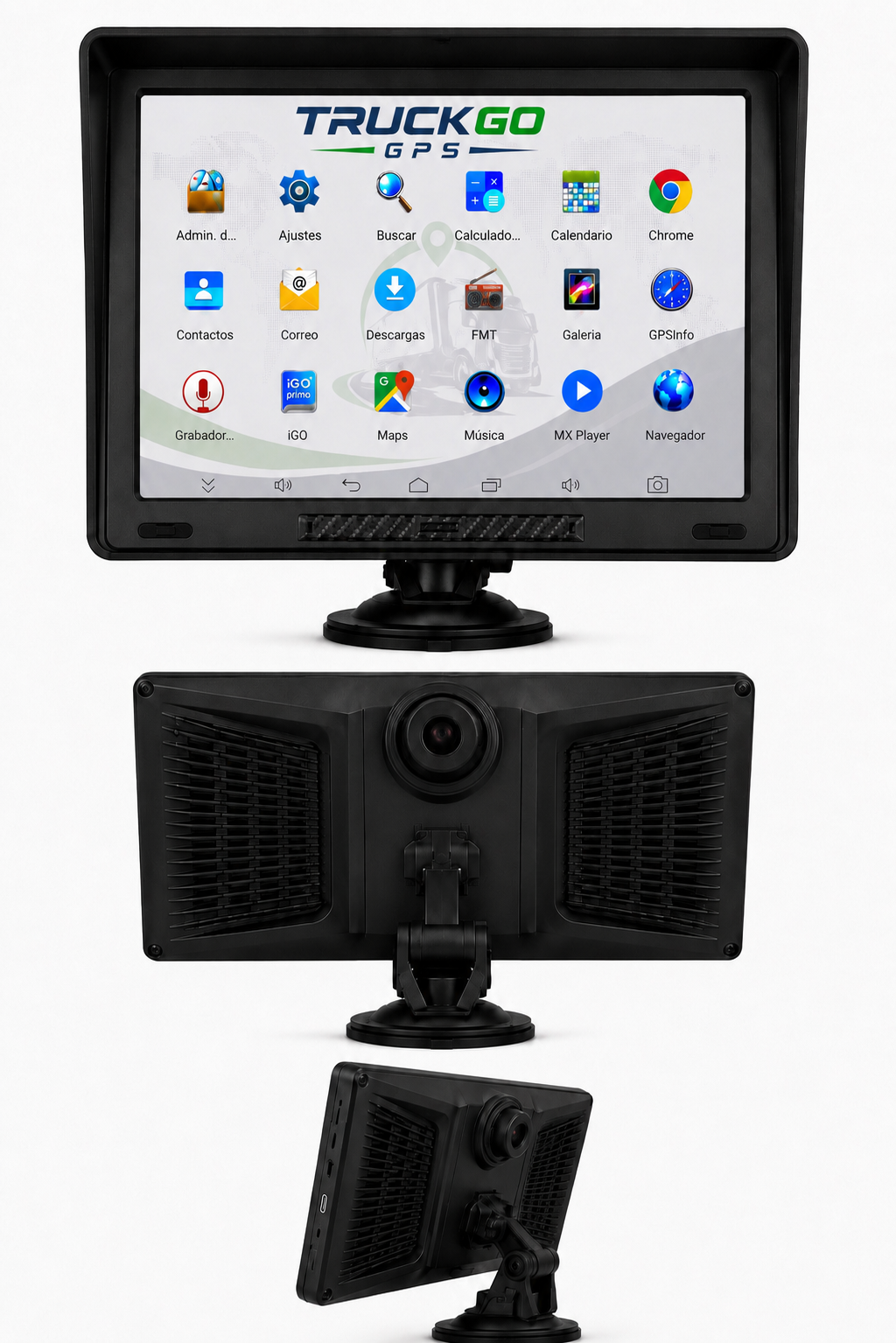 GPS para Camión 9" Android | WiFi, Bluetooth y Cámara Trasera | Mapas Europa