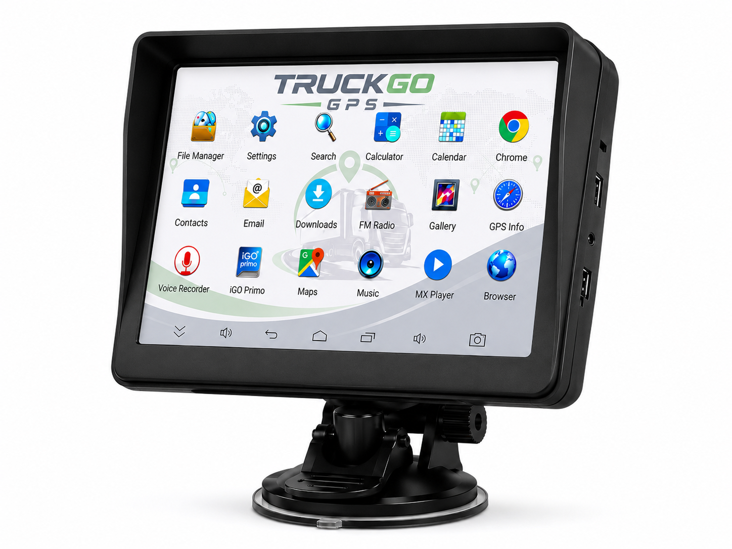 GPS Android 7" para Camión con WiFi y Bluetooth — IGO Primo Truck