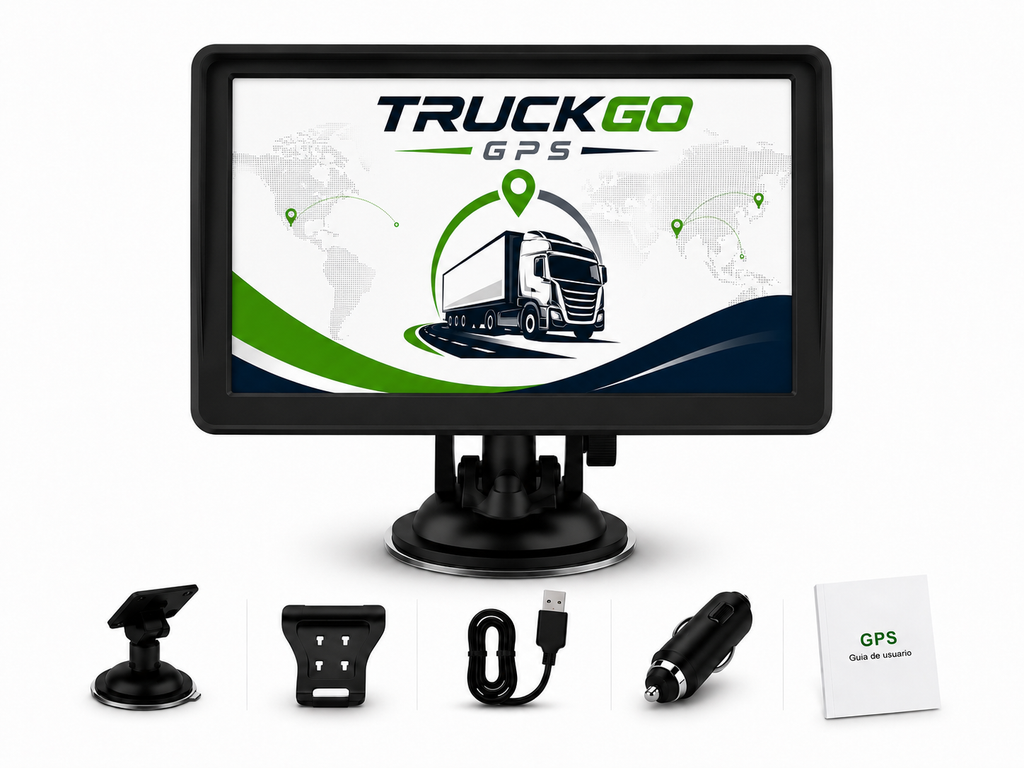 GPS IGO Primo 7" para Camión — Navegación Profesional