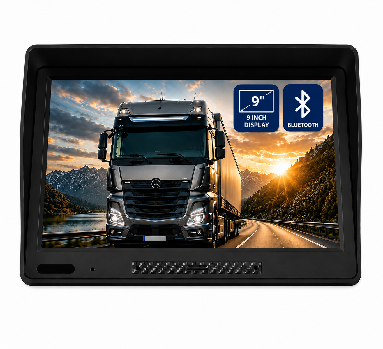 GPS para Camión 9" iGO Primo – Pantalla Grande, Mapas Europa y Rutas para Vehículos Pesados